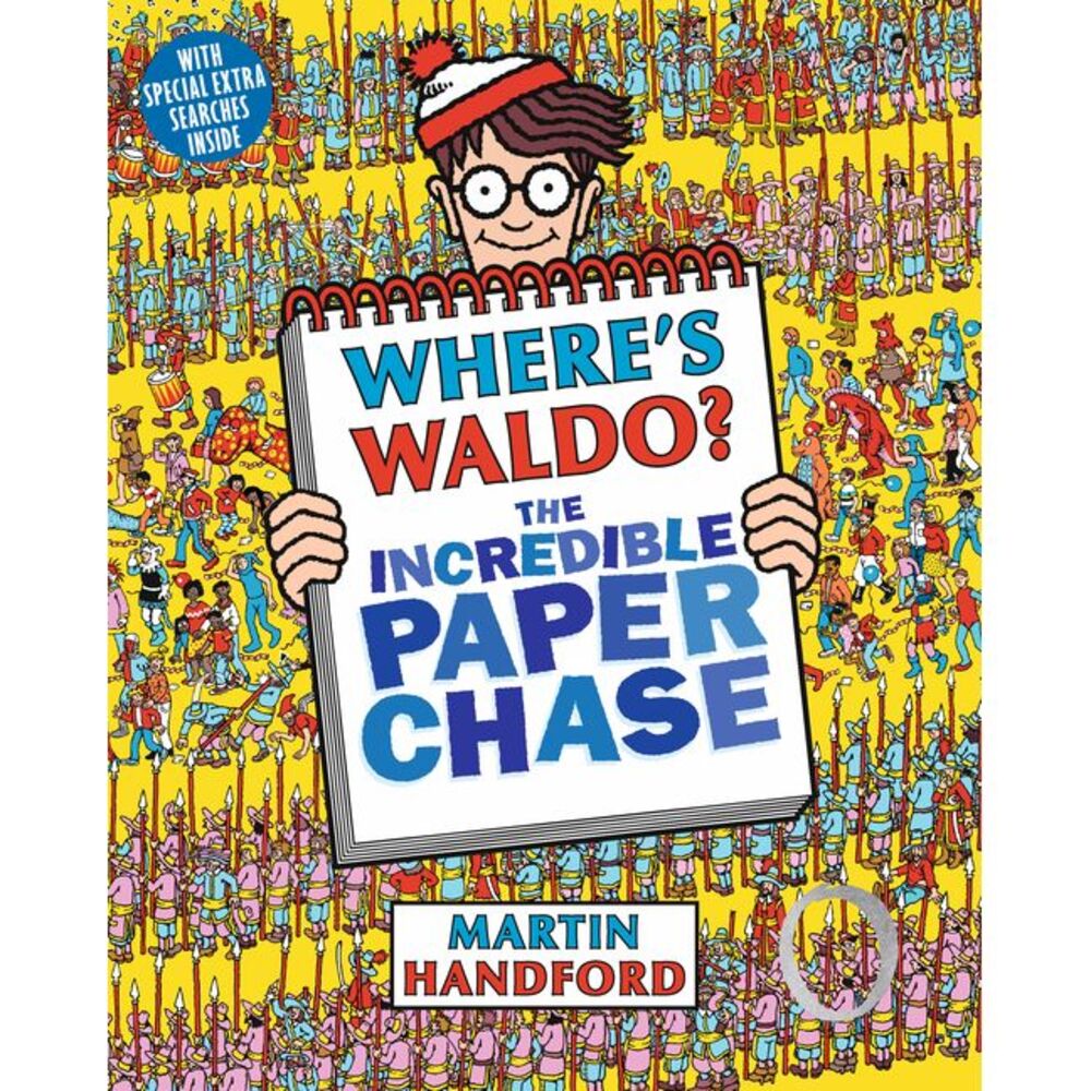 Where's Waldo? the Incredible Paper Chase: (A Hidden Object Activity Book Includ